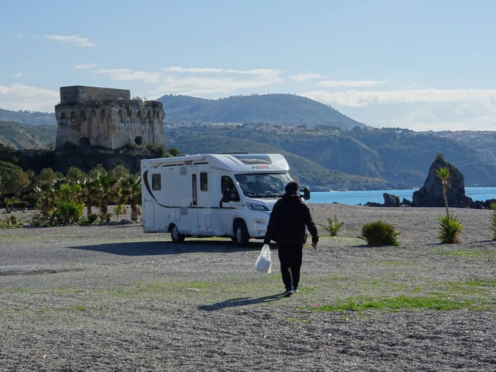 Côte Tyrrhénienne en Camping-car